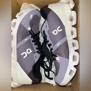 On Running Women's Lavender and Black Sneakers